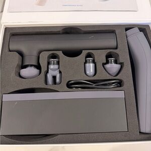Lyric Massage Gun Set - Black and Gray